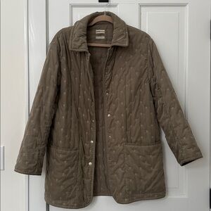 Hermes Vintage quilted Paddock Jacket